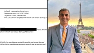 Den franske diplomat er anklaget for at have lækket klassificerede FN-dokumenter til Epstein.