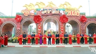 Thái Nguyên: Khánh thành tuyến 'Đường hoa xứ Trà' - Không gian Tết Xuân Bính Ngọ