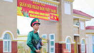 ทหารสนุกสนานกับเทศกาลตรุษจีน แต่ก็ไม่ลืมหน้าที่ของตน