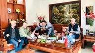 Khách ngoại đón Tết tại Hải Phòng
