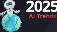 Visszatekintés a 2025-ben a közösségi médiát uraló mesterséges intelligencia trendekre.