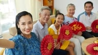 Vietnamesiske familier kommuniserer i økende grad på nett.