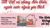 Vietnamilainen tet (kuun uusivuosi) ja asiat, joista ulkomaalaiset siinä pitävät.