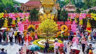 O setor de turismo da cidade de Ho Chi Minh arrecadou 12,15 trilhões de VND durante o feriado do Ano Novo Lunar.