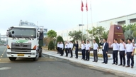 A Dak Nong Aluminum Company exporta seu primeiro lote do Ano do Cavalo.