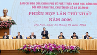 Premierminister Pham Minh Chinh: Videnskab og teknologi samt innovation skal være fundamentet.