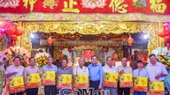 Wir wünschen der chinesischen Gemeinde im Stadtteil Bac Lieu ein frohes Laternenfest.