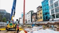 TBM-robotten har afsluttet underjordisk boring til metrolinjen Nhon - Hanoi Station.
