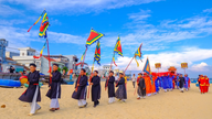 Nhơn Hảin rannikkokylä järjestää Thanh Minh -festivaalin.