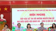 Kandidater til den 16. nationalforsamling i Lam Dong-provinsen mødes med vælgere i Binh Thuan og Tien Thanh-distrikterne.