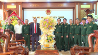 Vice ordförande för provinsens folkkommitté, Duong Mah Tiep, besökte och gratulerade provinsens gränsbevakningskommando den 3 mars.