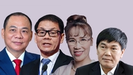Vietnam's billionaire rankings fluctuated sharply on a day when the market was in turmoil.