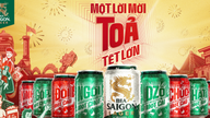 Incorporando convites em uma coleção de edição limitada: como a Saigon Beer transmite o espírito de 'celebrar o Tet em grande estilo' durante o Ano do Cavalo.