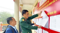 Le commandement militaire provincial a inspecté les préparatifs électoraux dans les communes de Na Loi, Nam Can et Huoi Tu.