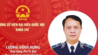 Kenraalimajuri Luong Dinh Hung, 16. kansalliskokouksen ehdokas: Kansan edustajana toimimiseksi on noudatettava "rehellisyyden ja moraalin" periaatetta.