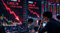 VN-Index vẫn mất hơn 115 điểm, áp lực bán duy trì ở cổ phiếu lớn