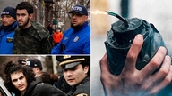 Estados Unidos ha acusado a dos adolescentes de delitos de terrorismo relacionados con las protestas en Nueva York.