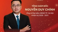Nguyen Duy Chinh, generaldirektør for Tan A Dai Thanh Group, stiller op til valg i valgkreds nr. 10.