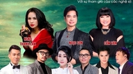 Thanh Lam, Cam Van og Ha Le sang Trinh Cong Sons sange i koncerten "Tears of Eternity".
