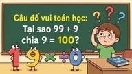 למה 99 + 9 לחלק ל-9 שווה 100?