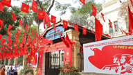 ផ្ទាំងរូបភាពបោះឆ្នោត៖ ការផ្សព្វផ្សាយស្មារតីនៃថ្ងៃបោះឆ្នោតជាតិដ៏អស្ចារ្យ។