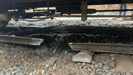รถไฟบรรทุกสินค้าตกรางบนช่องเขาไฮวัน ส่งผลให้ทางรถไฟสายเหนือ-ใต้เป็นอัมพาต