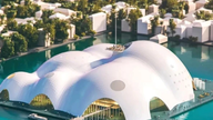 The 12.7 trillion VND Pearl Theater project in Tay Ho: Handover progress and iconic architecture.