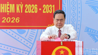 [Ảnh] Chủ tịch Quốc hội Trần Thanh Mẫn dự khai mạc Ngày bầu cử tại Thành phố Hồ Chí Minh