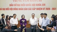 Formanden for Nationalforsamlingen, Tran Thanh Man: Valginformation overføres hurtigt, præcist og sikkert.