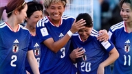De første fire asiatiske hold, der kvalificerer sig til VM i fodbold for kvinder, er blevet kåret efter Japans overbevisende sejr over Filippinerne.