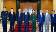 [Photo] General Secretary To Lam receives the Chinese Ministers of Foreign Affairs, National Defense, and Public Security attending the Conference on the “3+3” Strategic Dialogue Mechanism