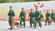 Vietnamin ja Kiinan välisen rajan puolustusalan ystävyysvaihdon kenraaliharjoitus.