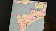 Google Maps päivittää Vietnamin hallinnollisten rajojen karttaansa.