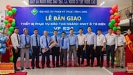 มหาวิทยาลัยเทคโนโลยีและการศึกษา Vinh Long เปิดสาขาวิชาใหม่ด้านเทคโนโลยีวิศวกรรมยานยนต์ไฟฟ้า