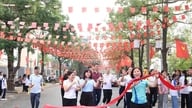 Van Dinh: Una vibrante giornata dedicata alla corsa olimpica, che diffonde il movimento per la salute e il fitness.