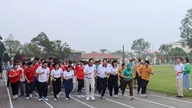 Der Olympische Lauf und das Neujahrsrennen von Hanoi waren ein lebhaftes Ereignis in der Gemeinde Phu Xuyen.