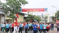 Xuan Mai spreder ånden af ​​fysisk træning gennem Olympic Run Day.
