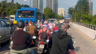 På grund af trafikrestriktioner på visse ruter i Thu Thiem-området, bedes beboere være opmærksomme på alternative ruter.
