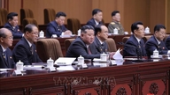 Lykønskningshilsen til Nordkoreas højtstående ledere.