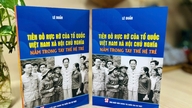 Lansering av generalsekreterare Le Duẩns bok om ungdomars roll.