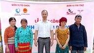 "Onnellisuuden talon" rakennustyöt alkavat Duong Thuongin kunnassa.
