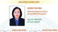 Nøglelederstillinger i Folkerådet og Folkekomitéen i Lang Son-provinsen i perioden 2026-2031.