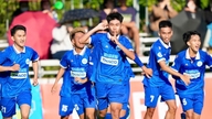 International ungdoms- og studenterfodboldturnering: Cambodja vinder stort i åbningskampen.
