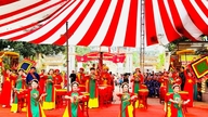 Åbningsceremoni for den traditionelle festival i Khuong Thuong-templet, foråret i Hestens år 2026