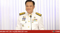 Premierminister Pham Minh Chinh lykønsker Thailands premierminister Anutin Charnvirakul.