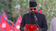 Onnitteluviesti Nepalin pääministerille Balendra Shahille