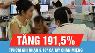 Ho Chi Minh-staden: Antalet fall av hand-, fot- och munsjuka ökade med 191,5 %.