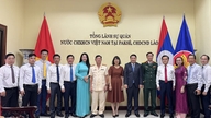 Næstformand for Folkekomitéen i An Giang-provinsen, Le Trung Ho, aflagde et høflighedsbesøg på Vietnams generalkonsulat i Paksé (Laos).