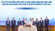 Kim Long Motor Hue etablerer et distributionssystem i Thailand.
