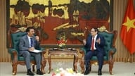 ファム・ミン・チン首相が、駐ベトナム・クウェート大使と会談した。